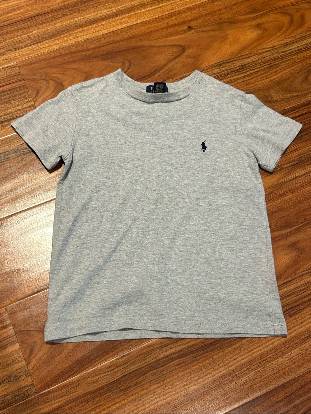 Polo Ralph Lauren gray crew neck t shirt size 5 5t